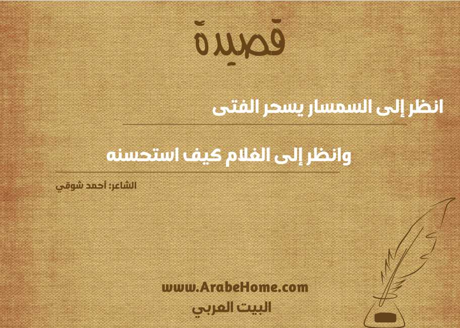 انظر إلى السمسار يسحر الفتى